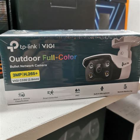 TP Link VIGI C330 3MP 2 8mm Outdoor Full Color PoE Bullet Network CCTV