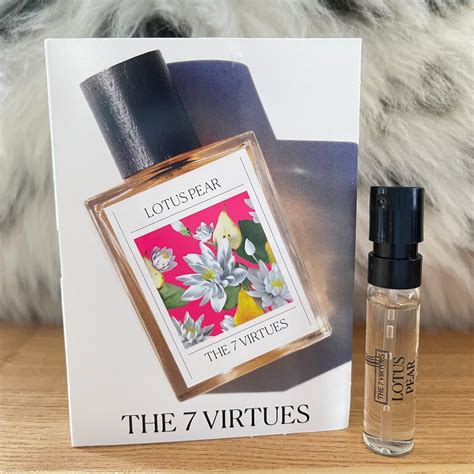 The Virtues Lotus Pear Eau De Parfum Pure Ml Edp Sample Spray New