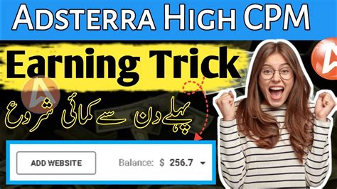 Adsterra High Earning Tricks Adsterra Payment Proof Adsterra High