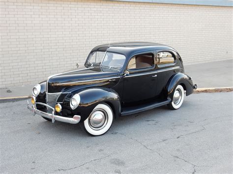 Beautiful 1940 Ford Two Door Sedan Deluxe Freshly Serviced And Ready