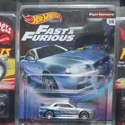 Jual Hot Wheels Fast Furious Nissan Skyline GT R BNR 34 Kota Depok MAINAN OLIVE Tokopedia