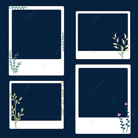 Polaroid Border Template