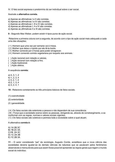 Sociologia 1º Ano Ensino Médio Worksheet Live Worksheets