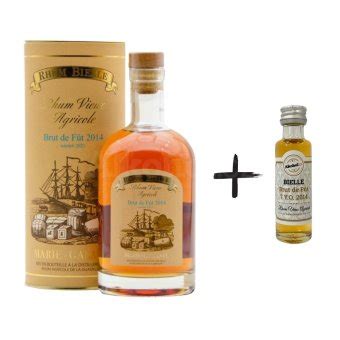 BIELLE Rhum Vieux Agricole Brut de Fût 7y 2014 0 7l 56 5 miniatura