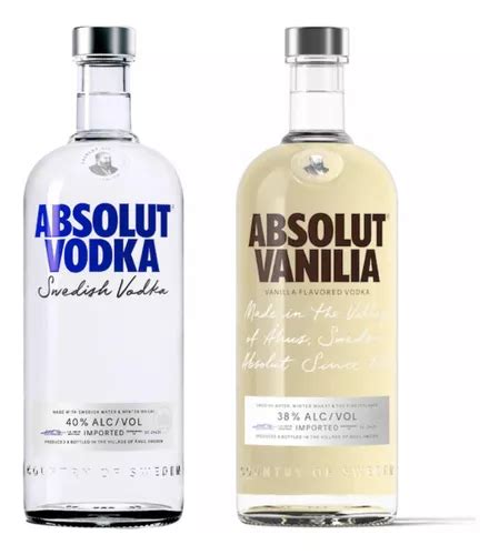 Absolut Vodka L Absolut Vanilla L Frete Gr Tis