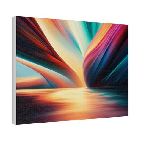 Vivid Horizons Abstract Art Canvas Print for Office Home Dorm - Etsy 