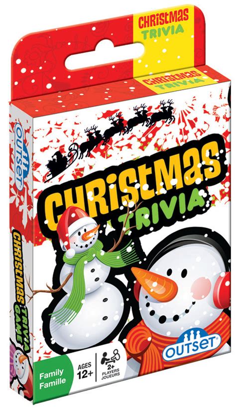 Christmas Trivia Card Game, Outset Media | Puzzle Warehouse