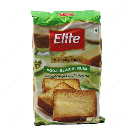 Elite Sooji Elaichi Rusk G Buy Online