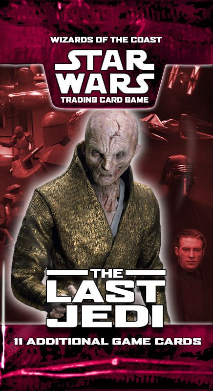 Powerful Snoke Card Star Wars Trading Card Game