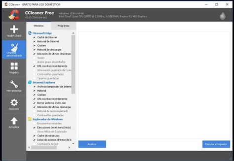 C Mo Instalar Y Usar Correctamente Ccleaner Para Limpiar Mi Pc Ejemplo