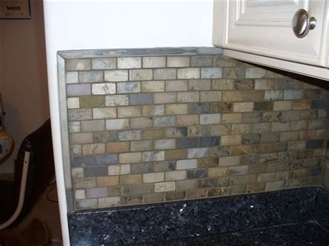 Slate Backsplash - Tiling - Contractor Talk