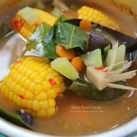 Resep Sayur Asem Sunda Yang Segar Dan Menggugah Selera Hot Liputan