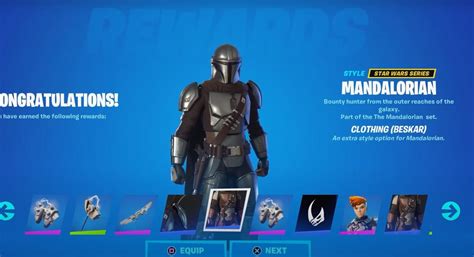 All Fortnite Mandalorian Challenges/Quests: How to get Mandalorian ...