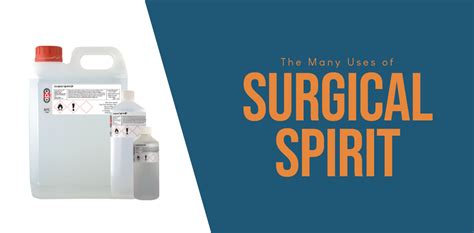 The Many Uses of Surgical Spirit | APC Pure