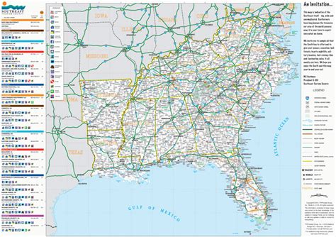 Printable Map Of Southeast United States | Free Printable Maps