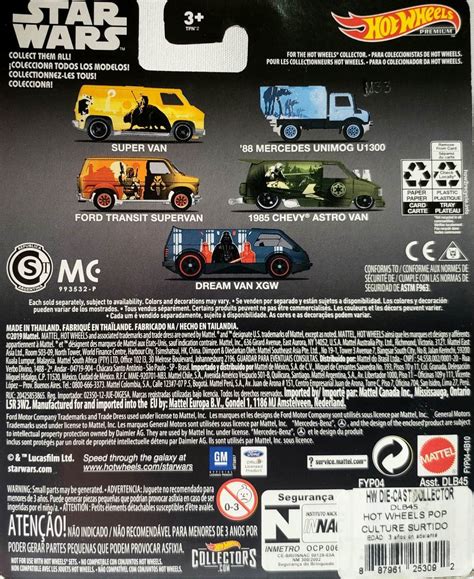 1985 Chevy Astro Van Star Wars 4 5 Hot Wheels Premium Mercado Libre