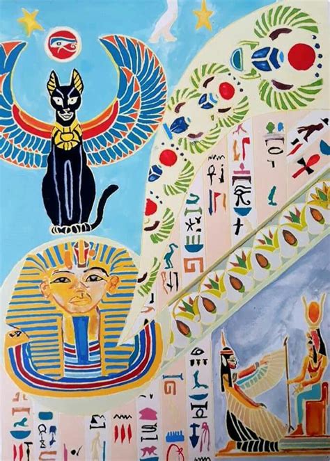 Pin By Swara Sara On Egyptian Art Art Theme Phone Wallpaper