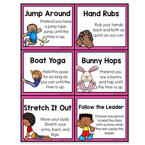 Mindful Brain Breaks - Lucky Little Learners