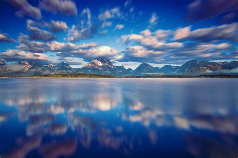 Grand Teton Usa Parks Scenery Mountains Rivers Hd Wallpaper