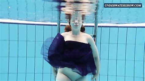 Bouncing Tits In A Blue Dress