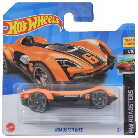 Hot Wheels Roadster Bite narancssárga kisautó 1 64 Mattel vásárlás a Játékshopban