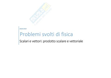 Prodotto Vettoriale Tra Due Vettori 7