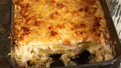 Kartoffel Lasagne Mit Speck Rezept ESSEN UND TRINKEN