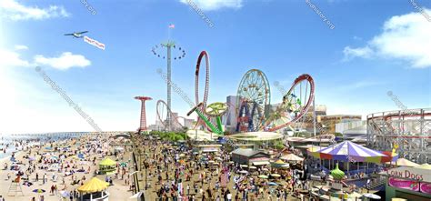 Rendering: Coney Island Boardwalk | Coney Island History Project