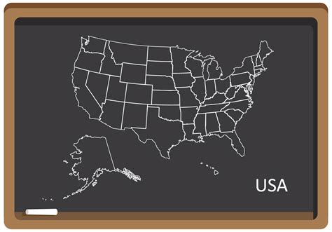 State Outlines Map Vector 101335 Vector Art at Vecteezy