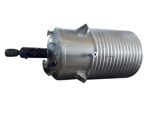 Ss Stainless Steel Limpet Coil Reactor For Industrial Max