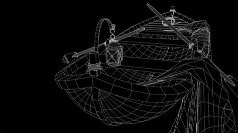 Medieval Fishing Boat - 3D Model by renatodalle