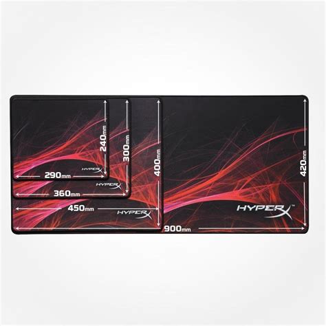 Mousepad HyperX Fury S Pro Speed Edition Extendido 900x420x4mm HX