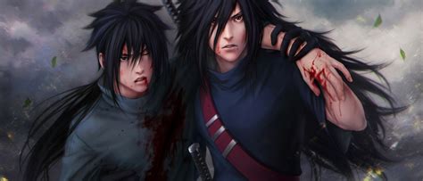 2100x900 Uchiha Madara Uchiha Izuna Naruto 2100x900 Resolution