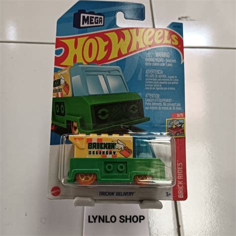 Jual MAINAN HOTWHEELS BRICKIN DELIVERY HW BRICKS HOT WHEELS ORI Shopee Indonesia
