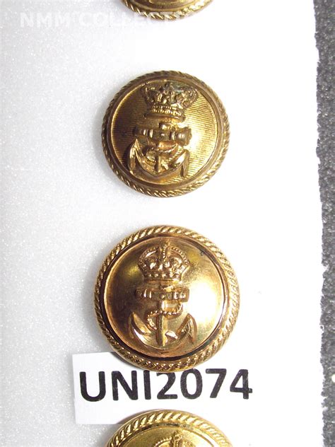 Button Royal Naval Uniform Pattern 1901 Royal Naval Uniform Pattern