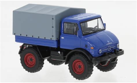 Miniature Mercedes Unimog 1 64 Schuco U406 Bleue Voiture Miniature