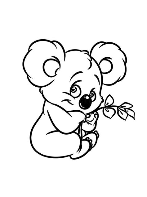 Dibujos De Koala Para Colorear E Imprimir Coloringonlycom