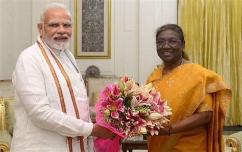 President Murmu Extends Birthday Greetings To Pm Modi