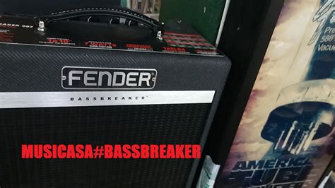 Musicasablog De Instrumentos MusicalesAmpli FENDER BASSBREAKER COMBO