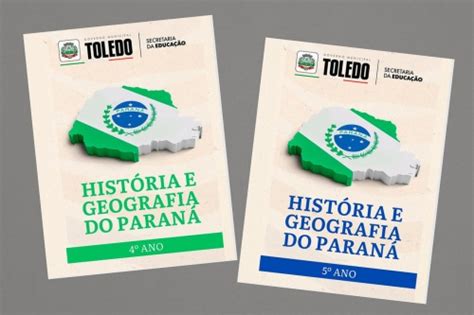 Professores de Toledo elaboram livros de História e Geografia do Paraná