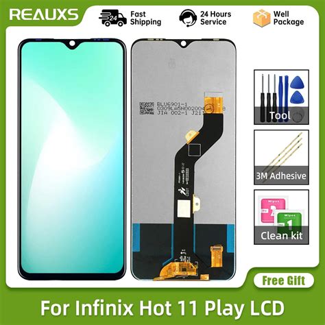 Original For Infinix Hot Play LCD Display Touch Screen