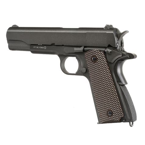 Kwc M1911a1 Military Co2 Luftpistole Kal 45 Mm Bb Vollmetall Blowback