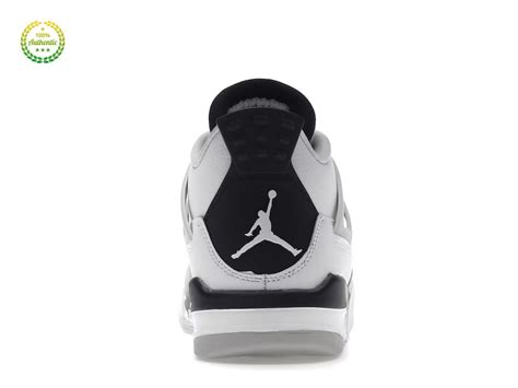 HOT Authentic Shoes - Air Jordan 4 Retro Military Black GS - USALast