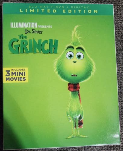 Dr Seuss The Grinch Blu Ray 2018 25192368059 Ebay