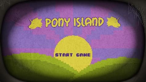 Pony Island "title screen" | Pony Island | Know Your Meme