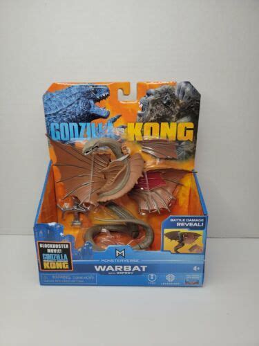 Playmates Toys Monsterverse Godzilla Vs Kong Warbat W Osprey 6 Action Figure 4578041420