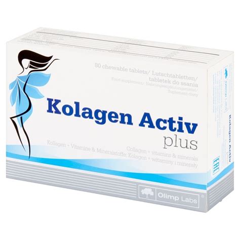 Olimp Labs Kolagen Activ plus Suplement diety 120 g (80 sztuk) - Zakupy ...