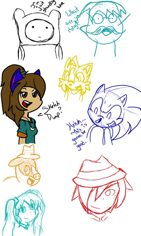 Request Sketch Dump By Enid7 On Deviantart