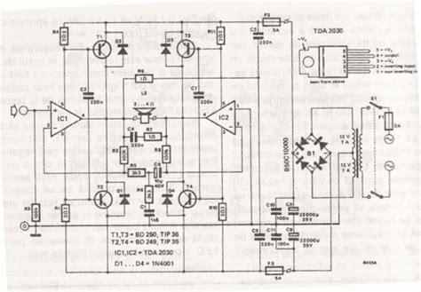 200W Hybrid Audio Amplifier Circuit