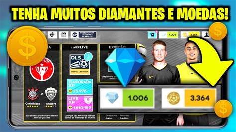 COMO GANHAR MUITO DIAMANTES E MOEDAS NO DLS 22 DESBLOQUEI TUDO